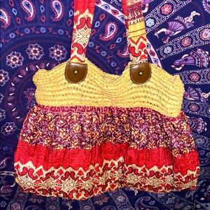 Bohemian purse tote bag